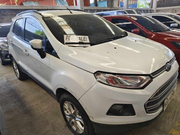 2018 FORD ECOSPORT 5DR TREND 1.5L MT