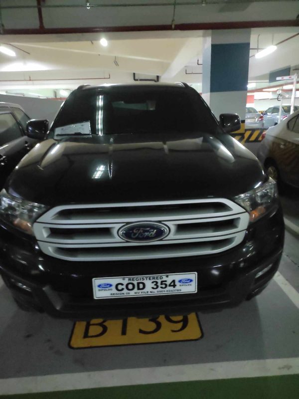 2017 FORD EVEREST AMBIENTE 2.2 4X2